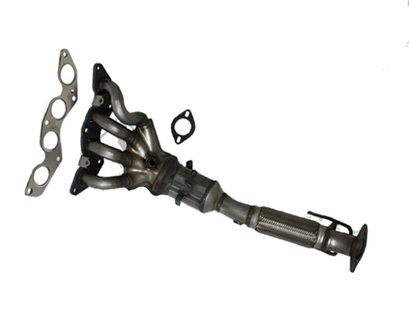 Fits 2012-2018 Focus 2.0L PZEV Emission Manifold Flex Pipe Catalytic Converter