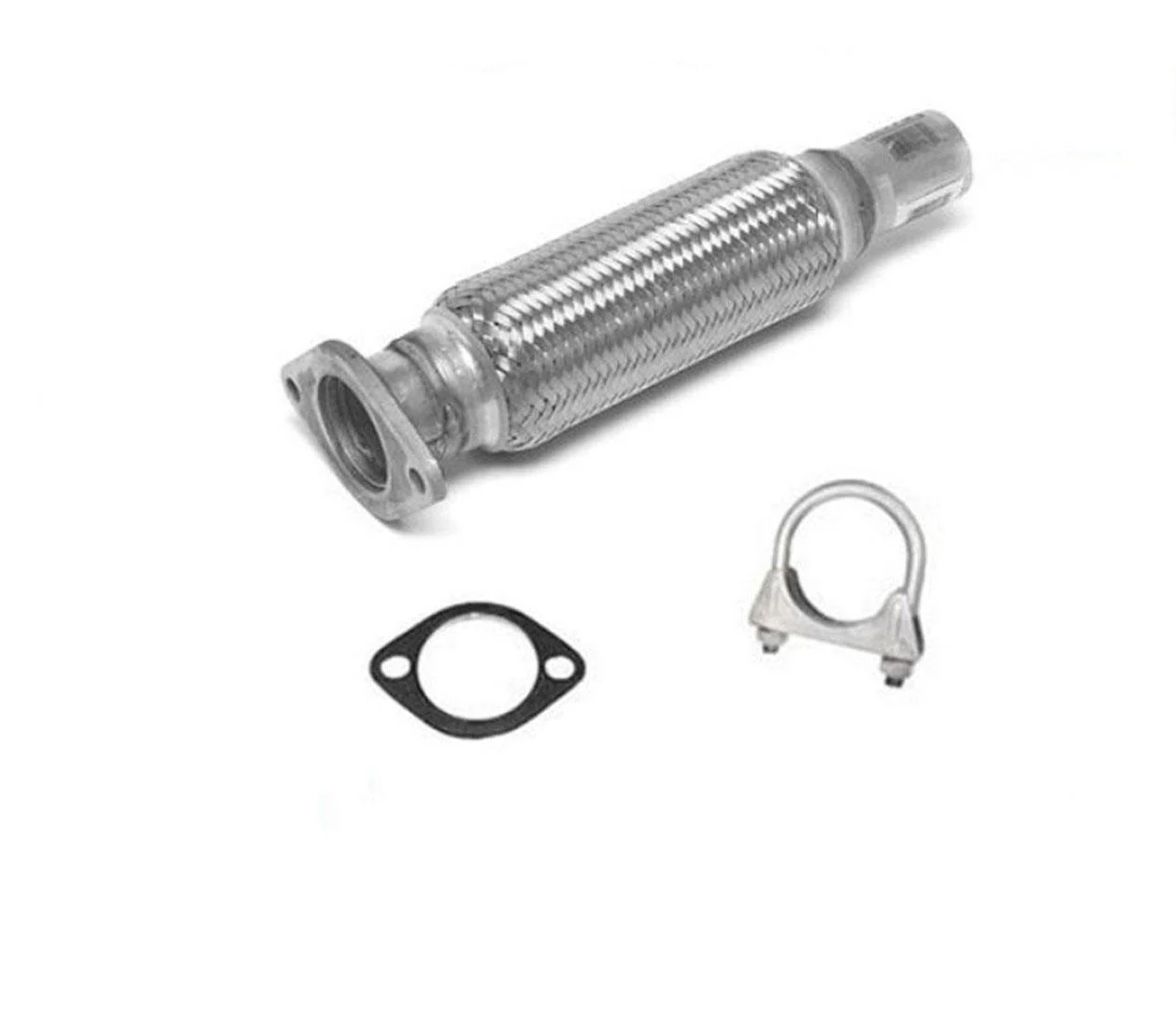Fits For 1991-1995 3.8L Ford Taurus After Converter Flex Pipe With Clamp Gasket