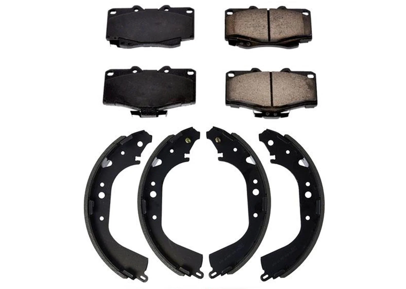For 1996 1997 1998 1999 2000 Toyota 4 Runner Front Ceramic Pads & Brake Shoes