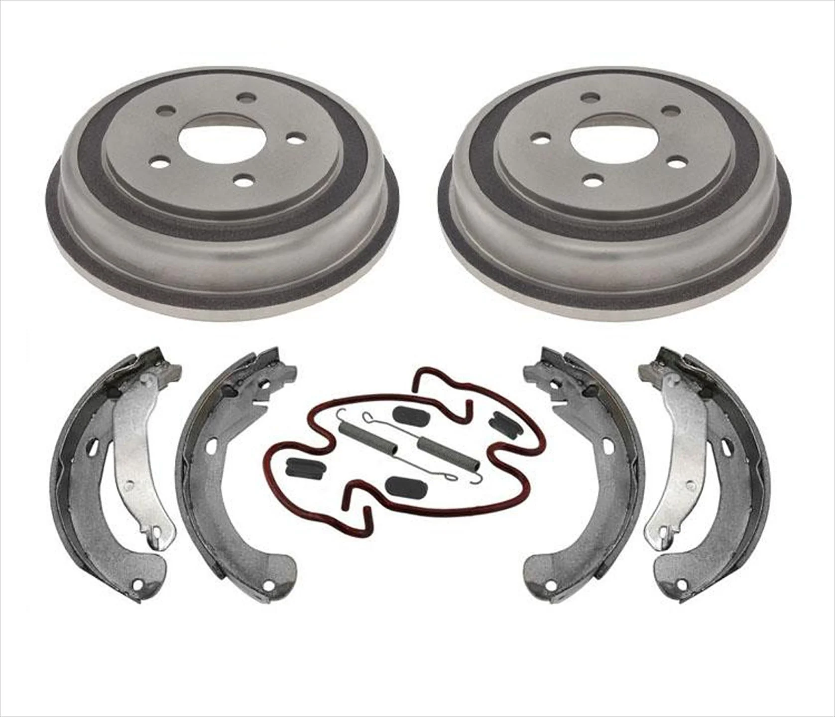 For 2005 2006 2007 Chevrolet Malibu Rear Brake Drums Brake Shoes & Hardware
