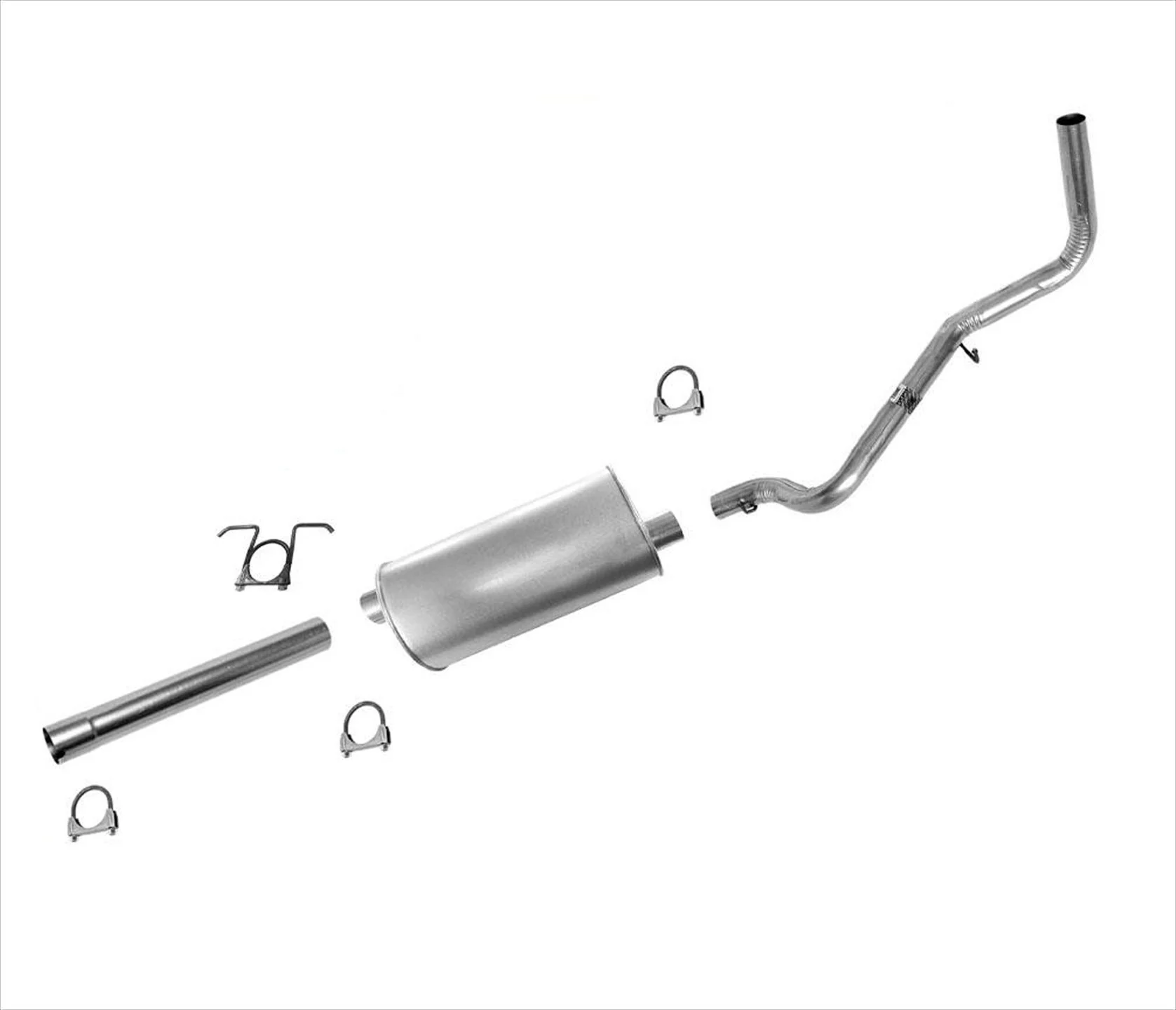 Fits For 94-96 Ddoge Dakota 124 & 131 Wheel Base Muffler Exhaust System