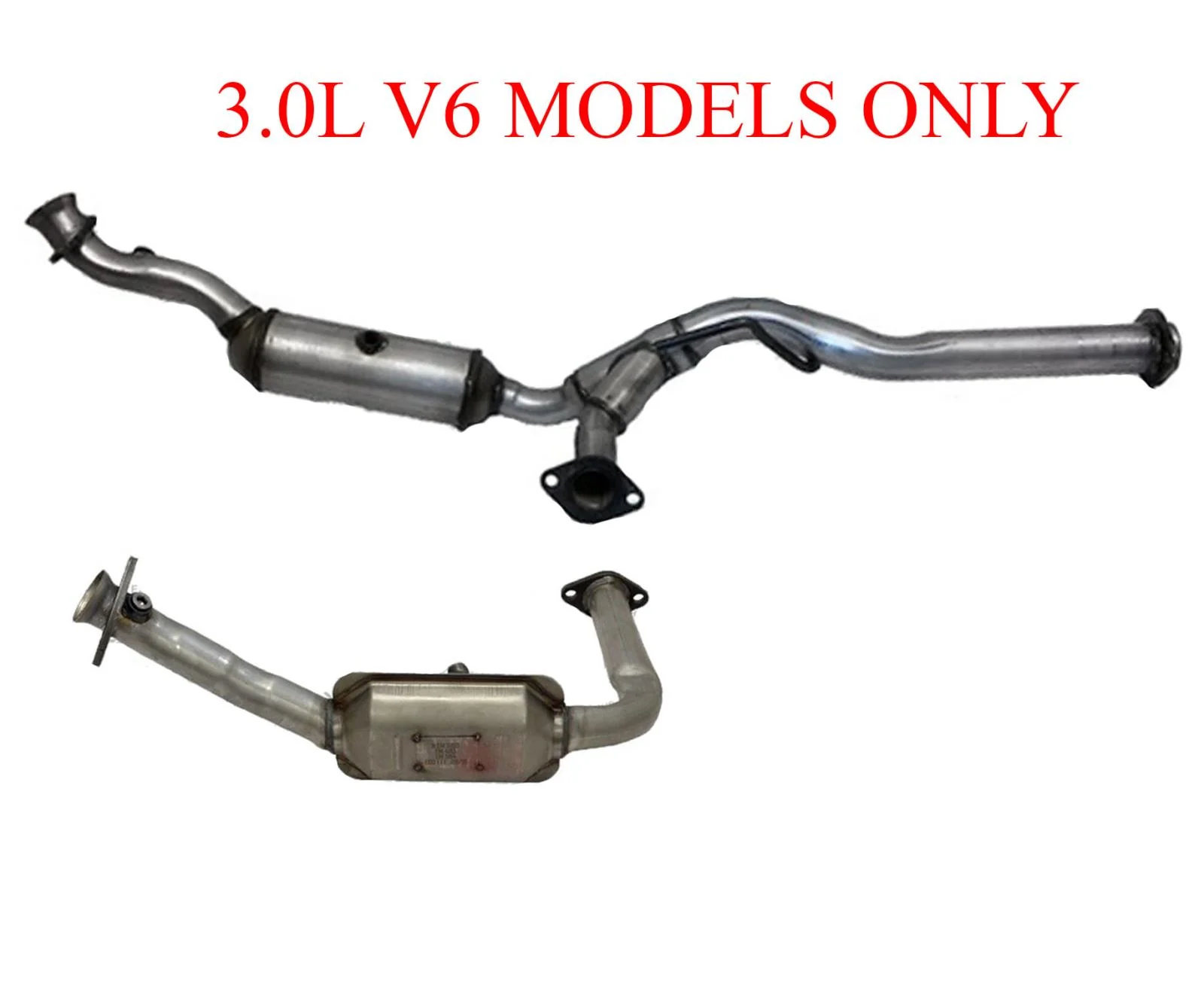 Fits For Ford 07-08 Ranger 3.0L Only Eng. Y Pipe Dual Catalytic Converter Pipe