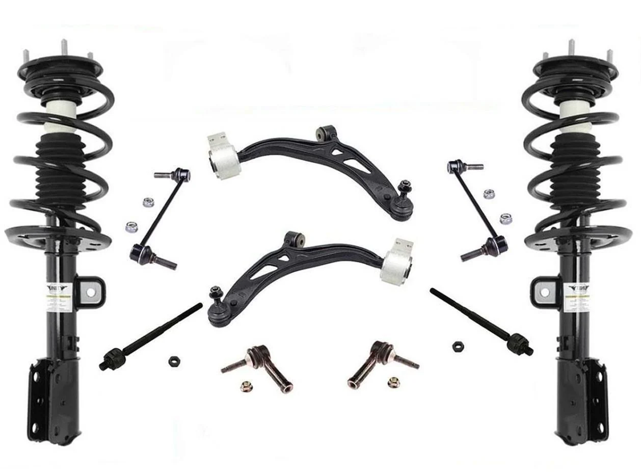 Front Struts Rear Shocks Tie Rods & Links For Explorer 13-2019 Front Wheel Drive - Image 2
