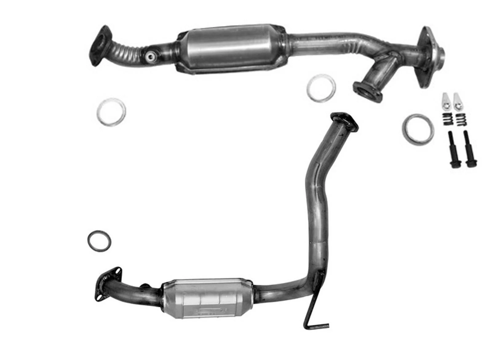 For Toyota 4 Runner 4.7 05-09 10-17 Lexus GX460 Rear Catalytic Converter & Pipe