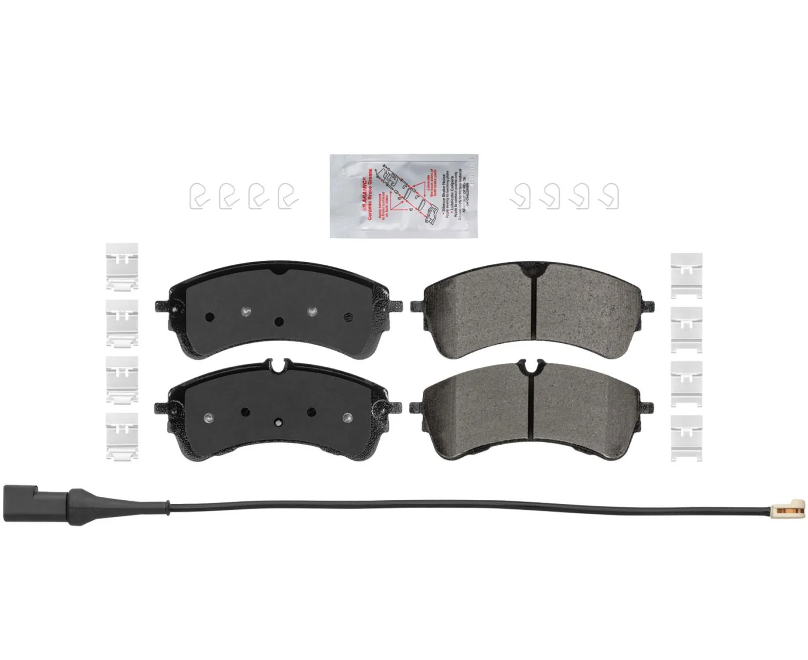 Fleet Duty Rear Brake Pads for Ford Transit 350 20-23 W/ 20.4 Sensor LK4Z2200B