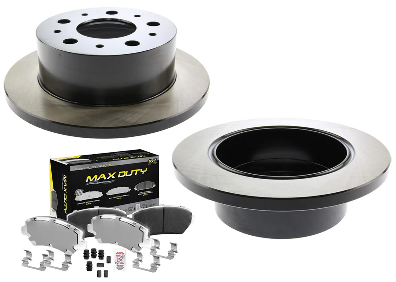 Fleet Galvanized Disc Brake Heavy Duty Pads For Ram Promaster 2500 3500 2014-21