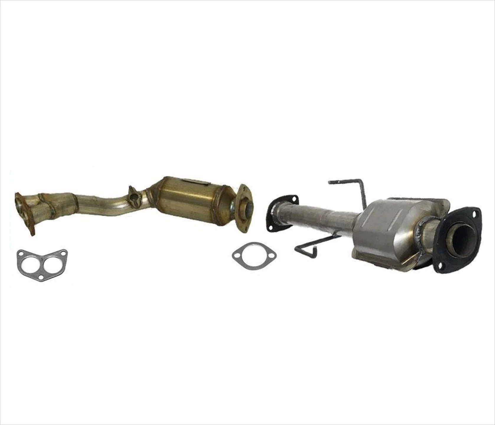 Fits 2000-2004 Toyota Tacoma 2.7L Frt & Rr Catalytic Converter Eng Pipe Gaskets