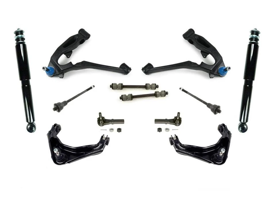 for 01-10 Silverado 2500HD  Control Arm Ball Jnt Bushings Tie Rods 12Pc