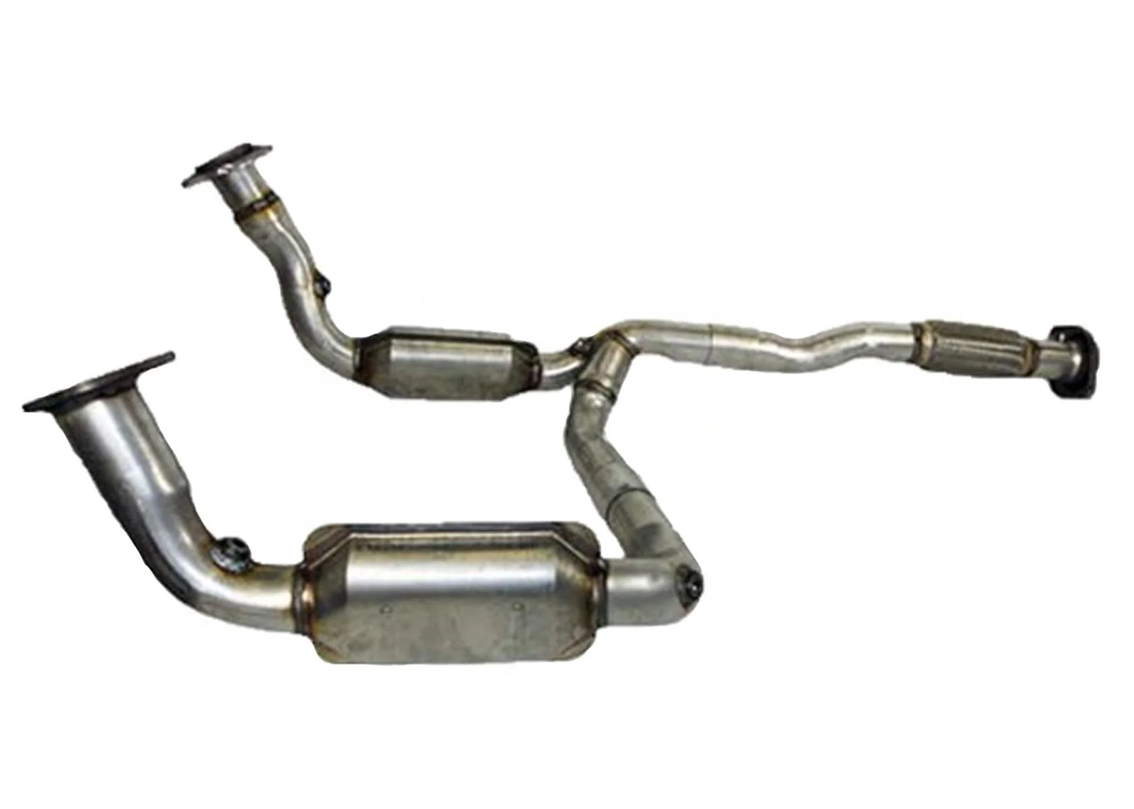 Y Pipe W/ Dual Catalytic Converters USA For Trailblazer EXT Envoy XL 05-06 5.3L
