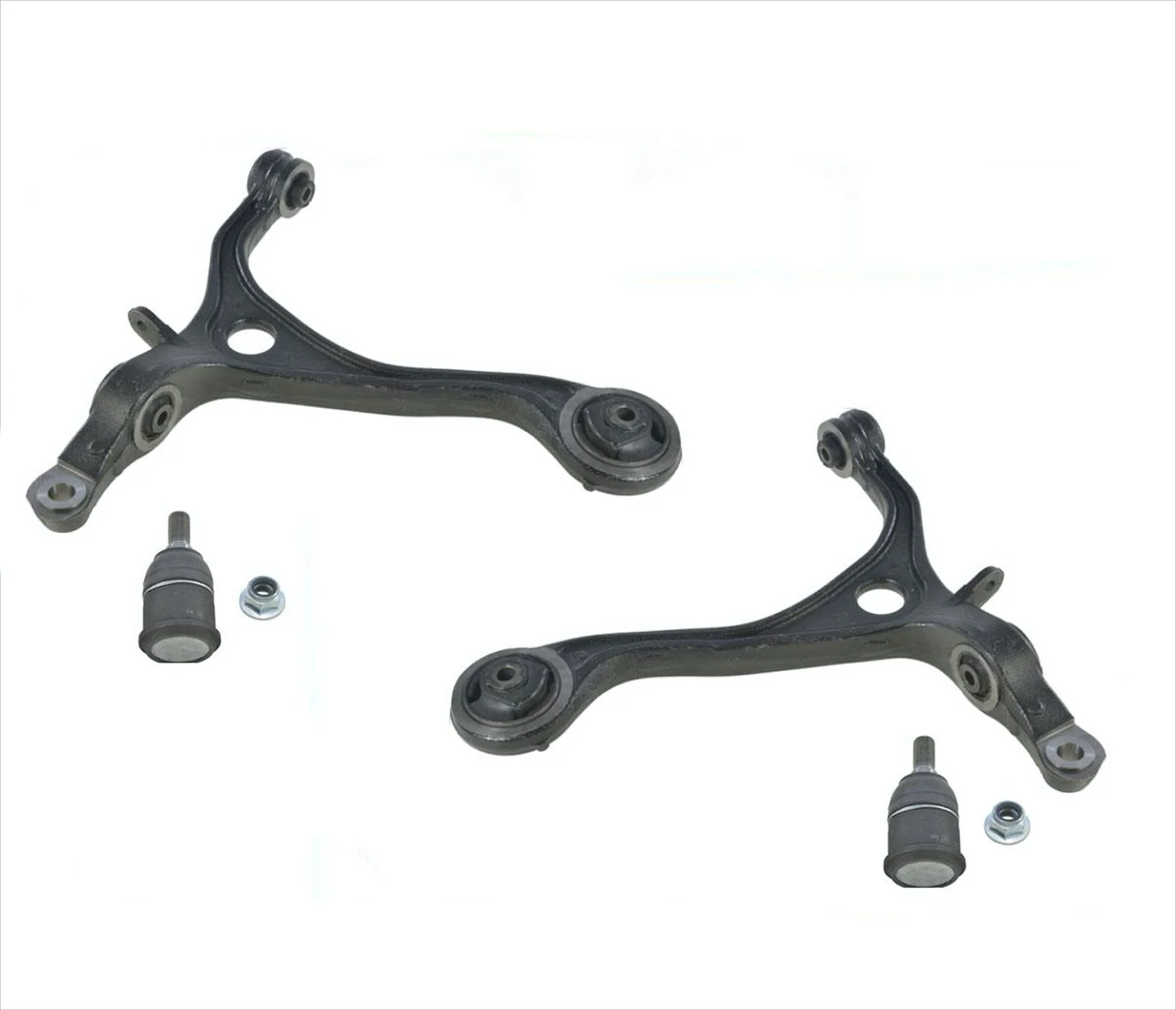For 07-08 Acura TL Left & Right Lower Suspension Control Arms & Ball Joints