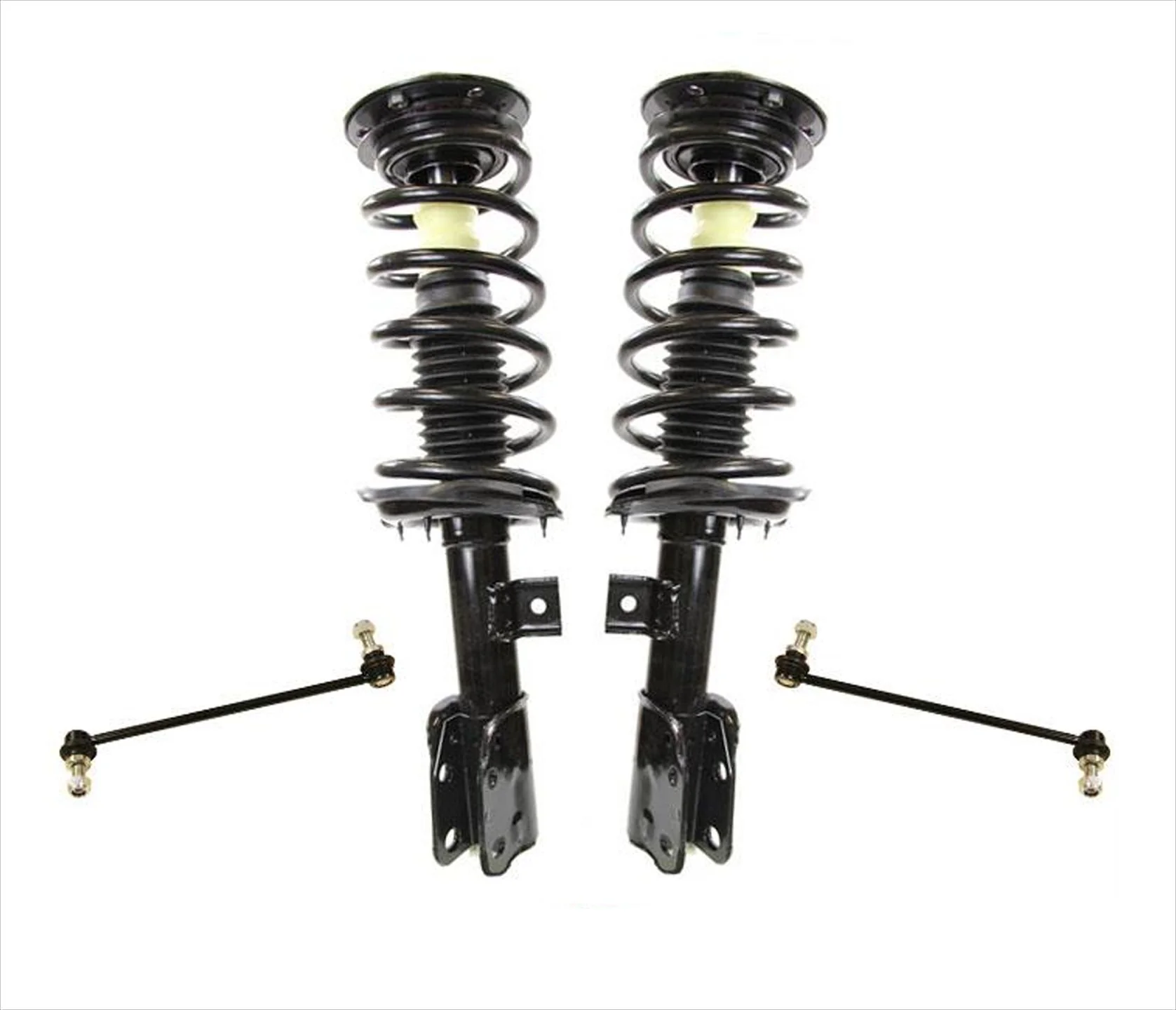For 08-10 VUE Front Wheel Drive XE XR Front Coil Spring Strut Assembly's 4Pc