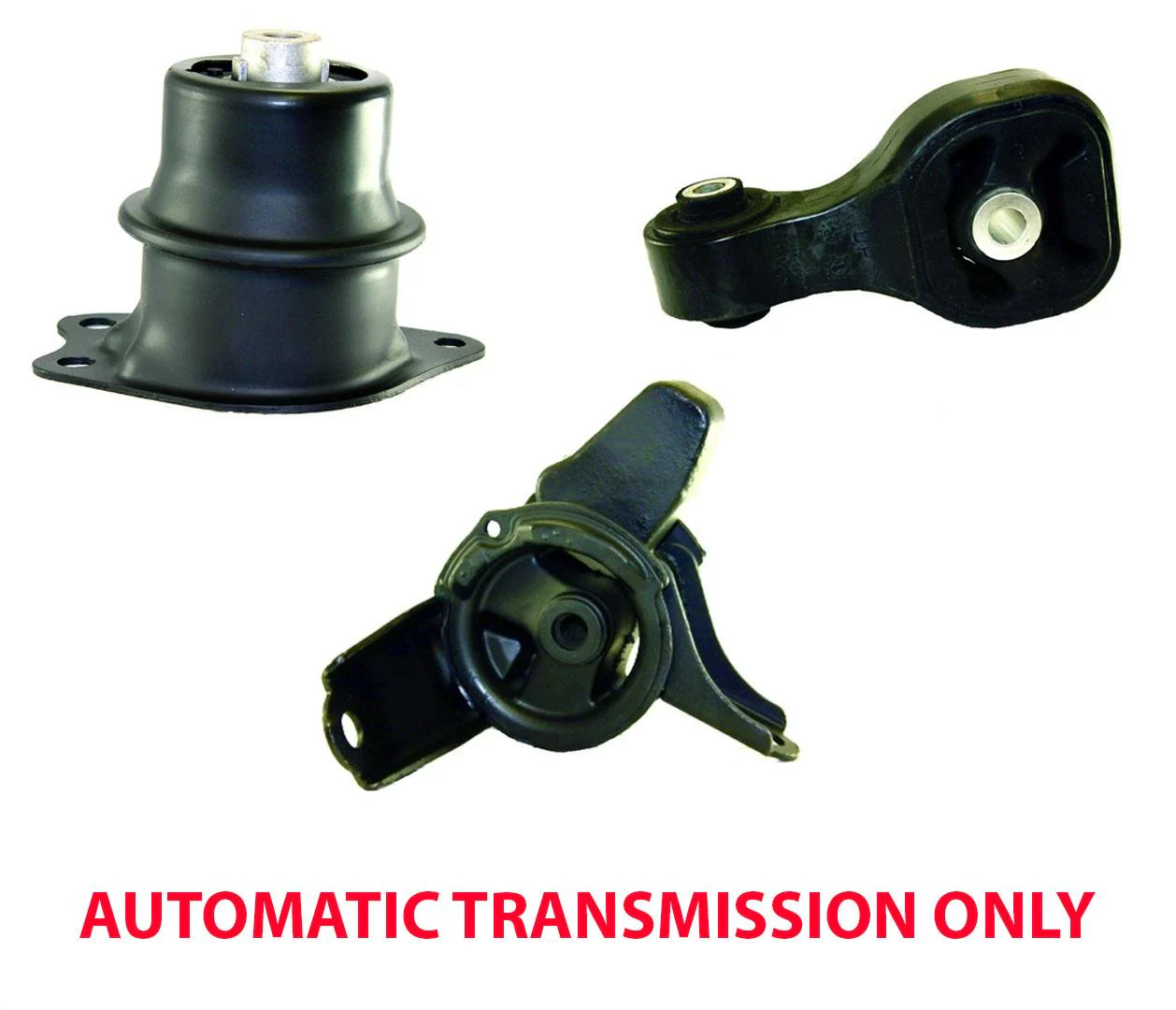 For 09-14 Honda Fit 1.5L Automatic Transmission Front Engine Mount Rr Strut 3p