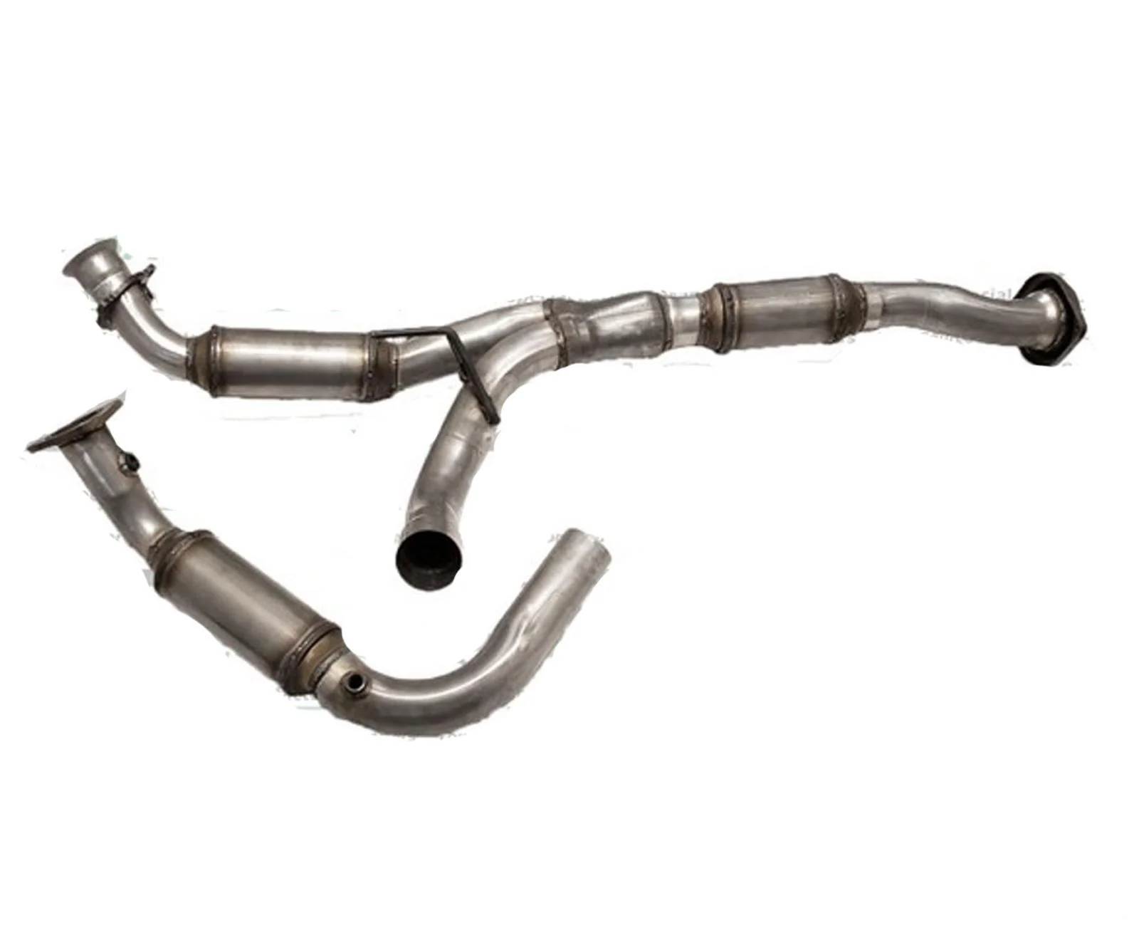 Y Pipe With Dual Catalytic Converters For 11-17 Chevrolet Silverado 2500HD 6.0L