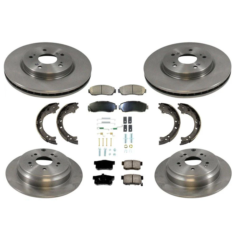 For Honda CR-V 2012-2016 All Wheel Drive Brake Rotors Brake Pads & Shoes