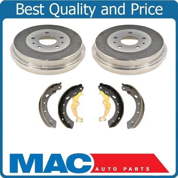 For 12-18 Focus S SE  Rear Drums Brake Shoes 3Pc Kit ( No Turbo )