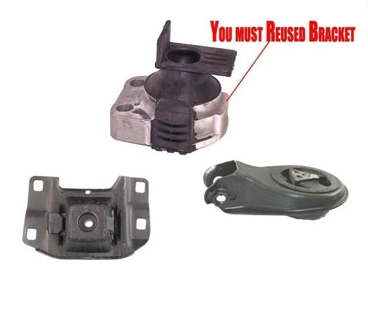 for 2004-2009 Mazda 3 2.0L Front Right Engine Motor and Transmission Mount 3pc
