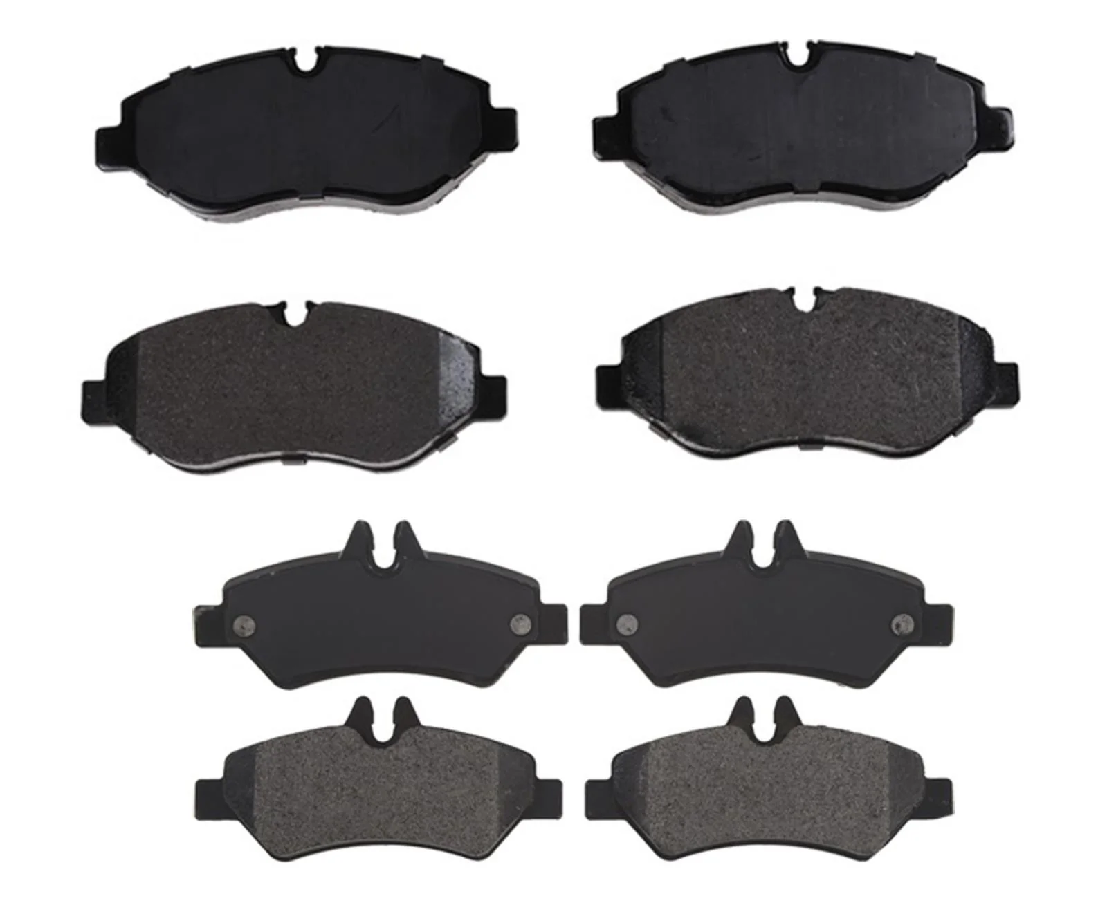 For 2007-2012 Freightliner Sprinter 2500 Front & Rear Ceramic Brake Pads 2pc