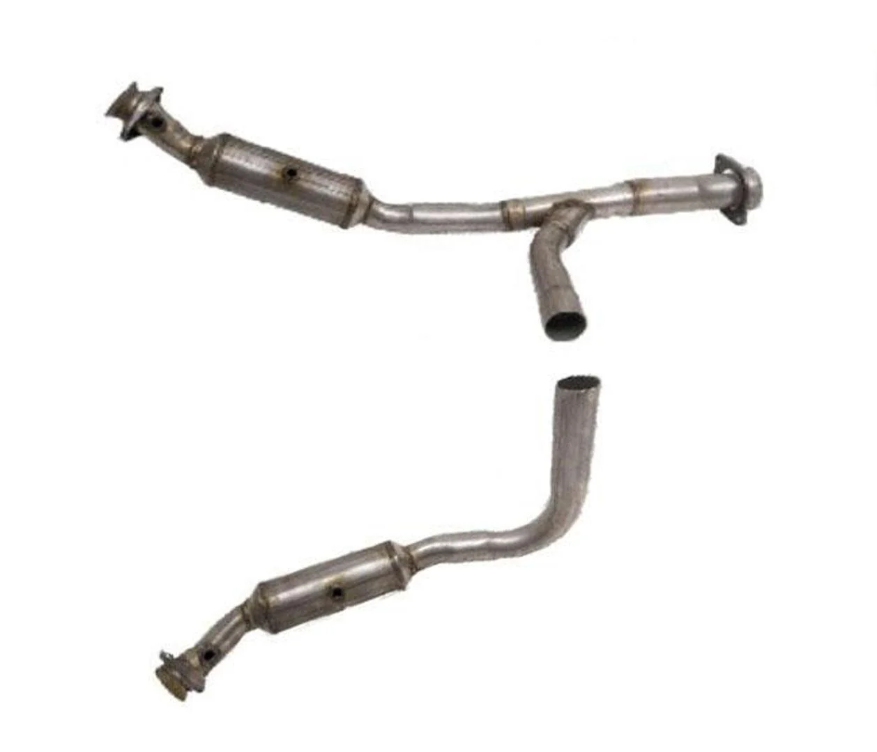 For 2011-12 VPG MV-1 4.6L V8 Engine Y Pipe With Dual Catalytic Converters USA