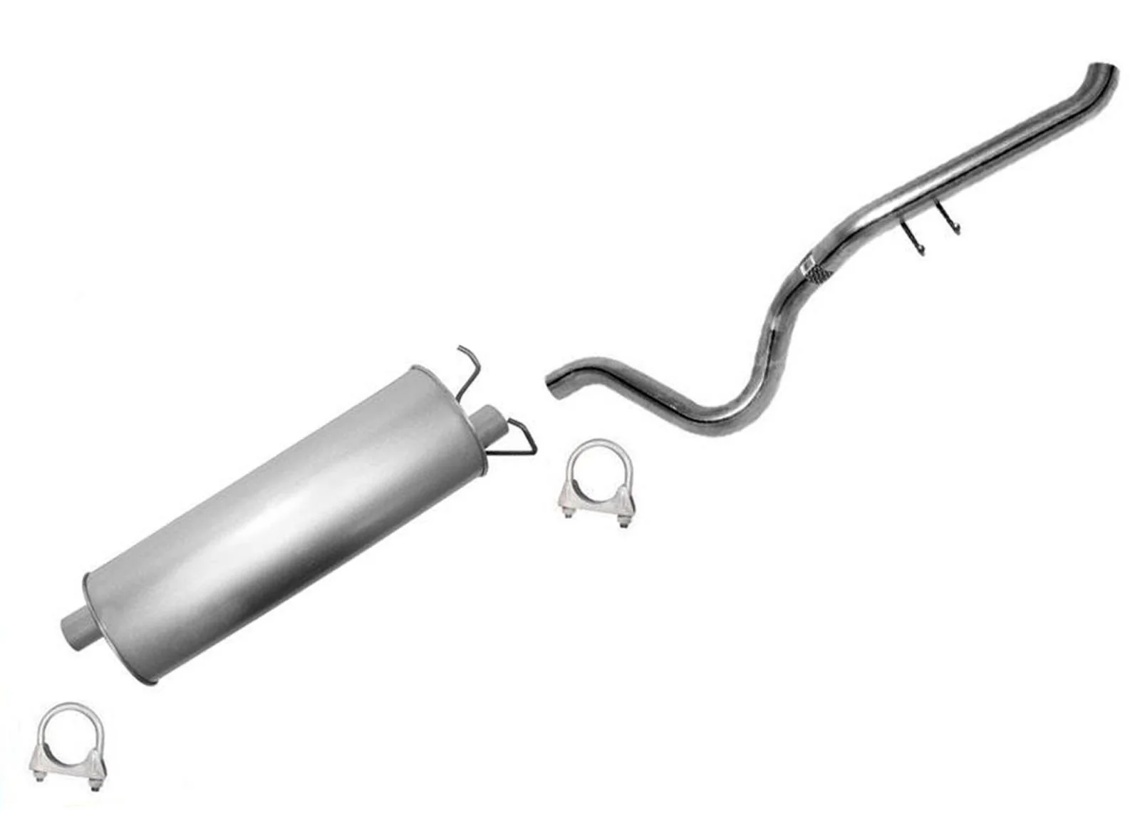 For 1998 1999 Dodge Durango 5.2L 5.9L Muffler Tail Pipe Clamps Exhaust System