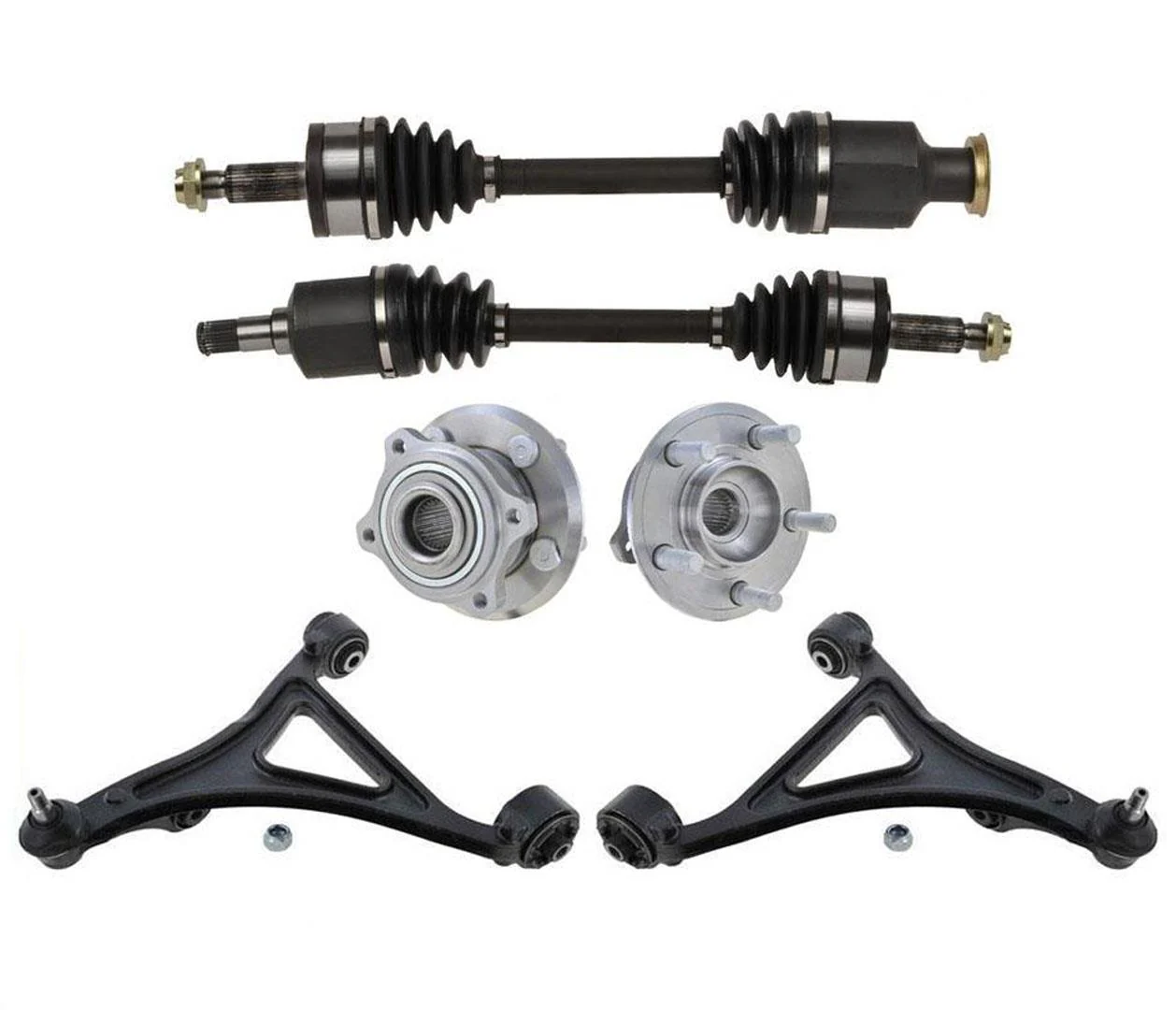 Frnt Axles Wheel Hubs Lower Control Arms All Wheel Drive for Chrysler 300 05-13
