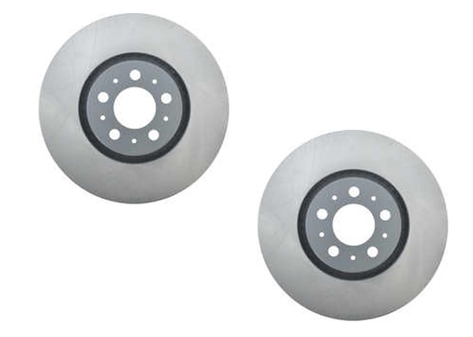 Front 316MM GEO Coated Brake Rotors & EPS Brake Pads For Volvo XC90 2003-2014 - Image 2