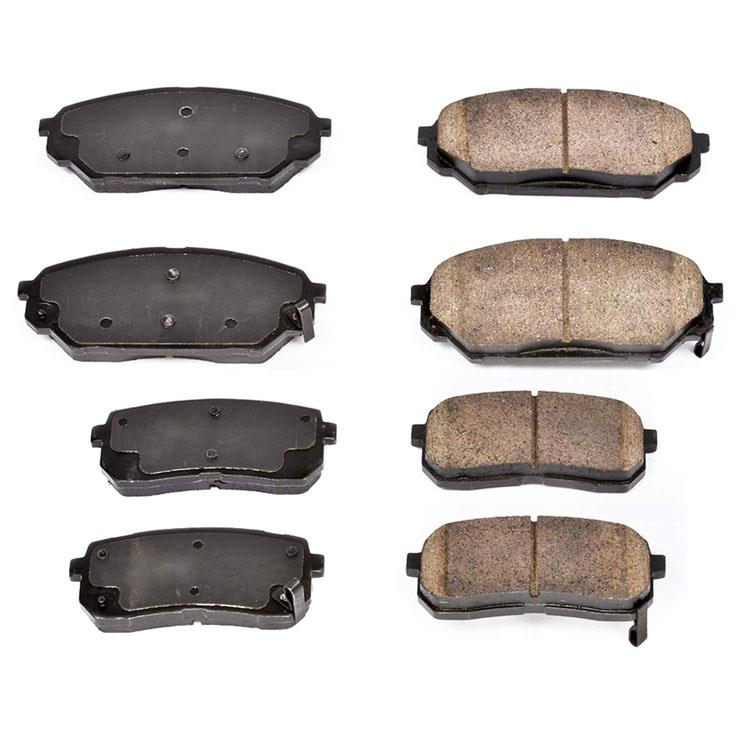 Front and Rear Ceramic Brake Pads for Hyundai Veracruz 3.8L 2007-2012