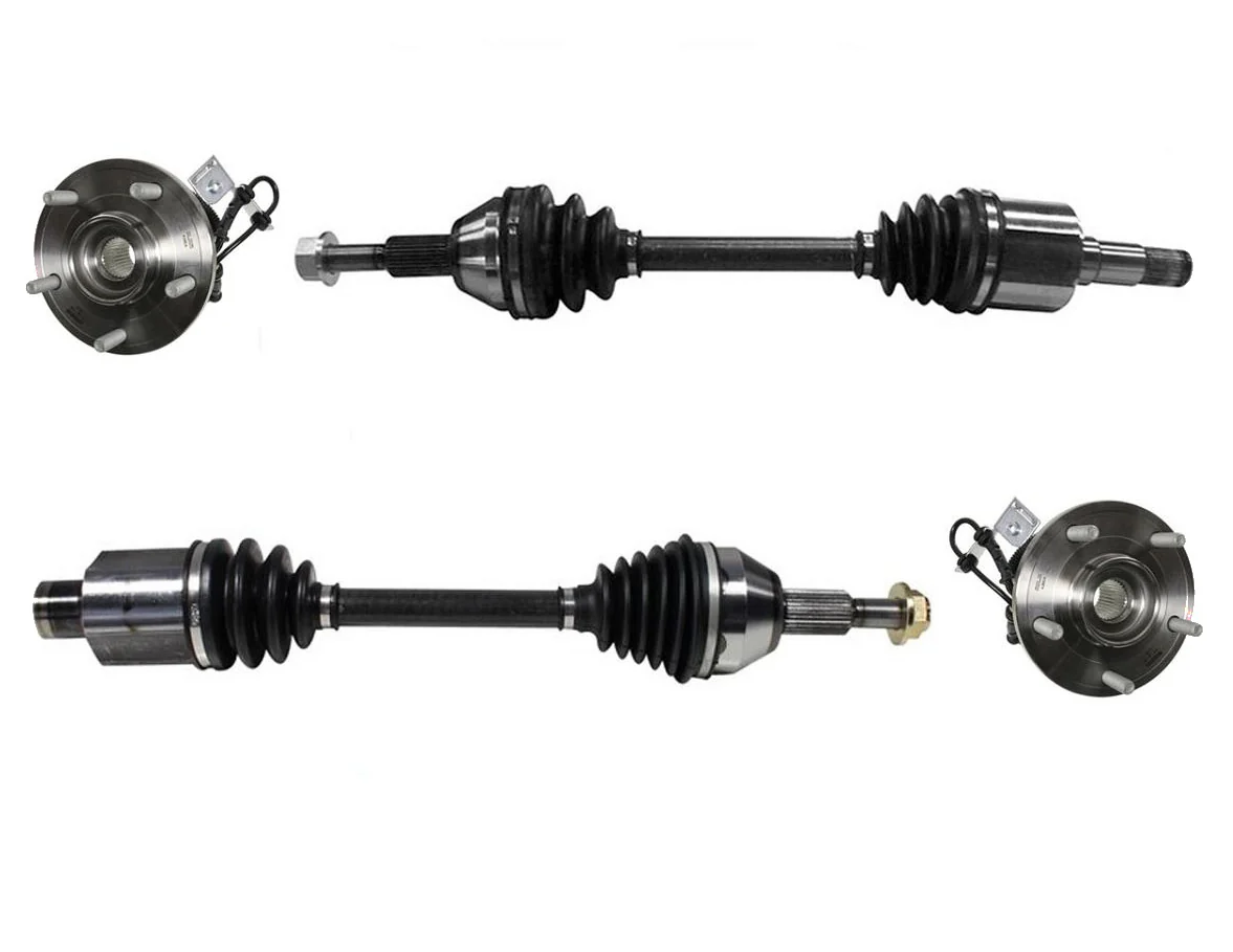 Front Axles & Wheel Hub Bearings fits For Chrysler Town & Country 08-10