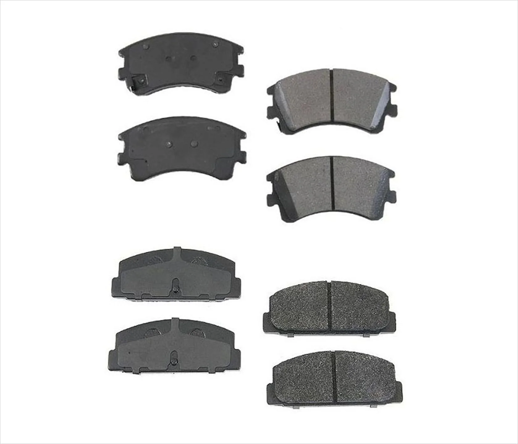 Front Brake Pads & Rear Brake Pads Fits 2003-2005 Mazda 6