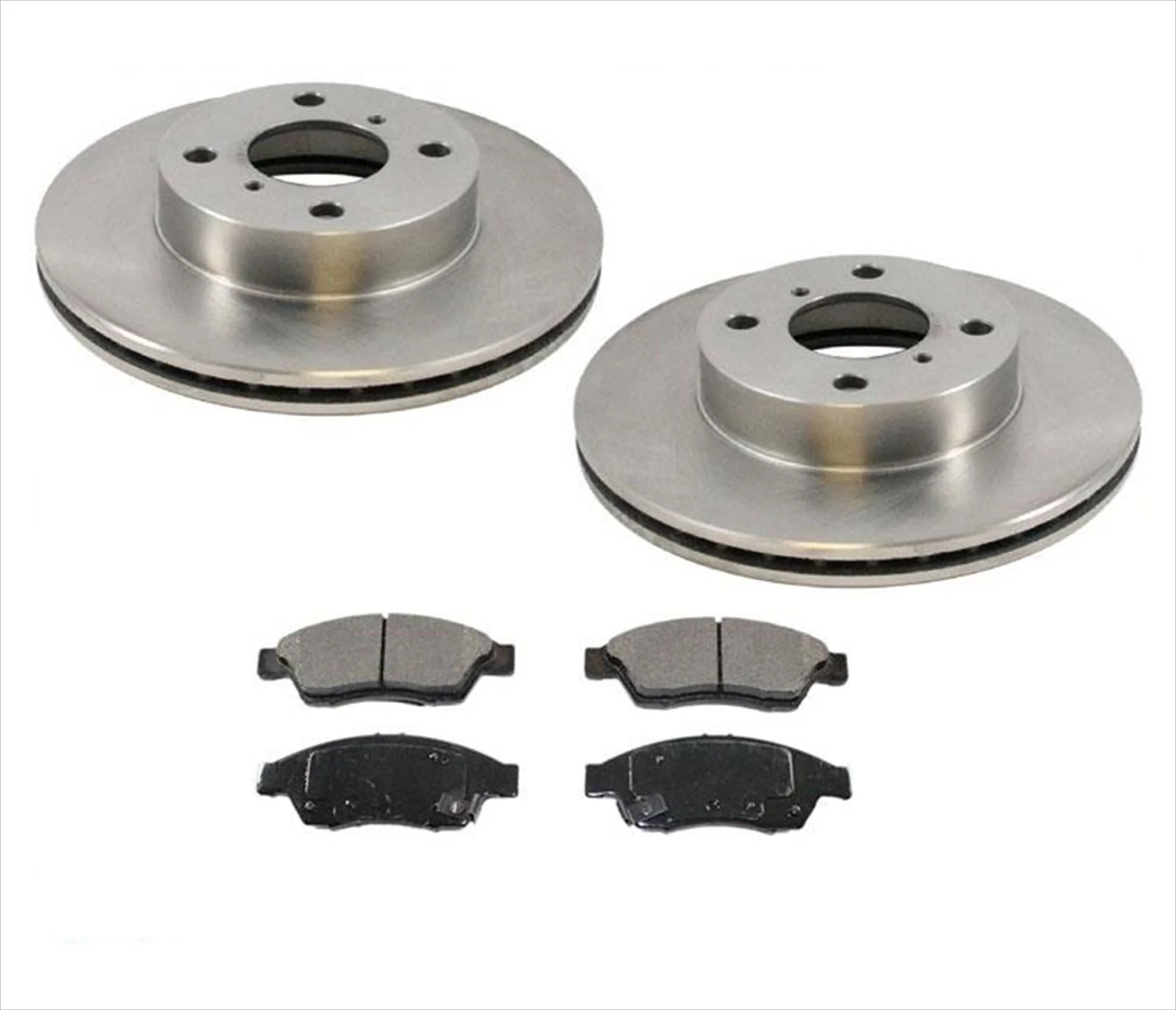 Front Brake Rotors & Ceramic Brake Pads For Suzuki Aerio 2006-2007