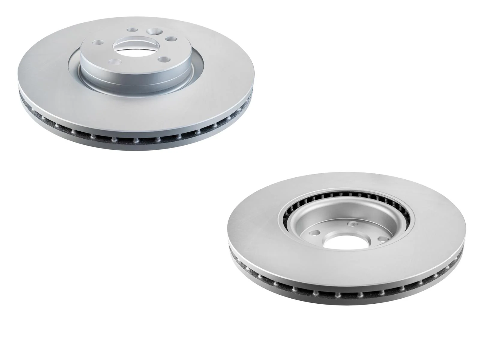 Front Brake Rotors & EPS Brake Pads For XC60 2016 2017 W/ Single Piston Caliper - Image 2