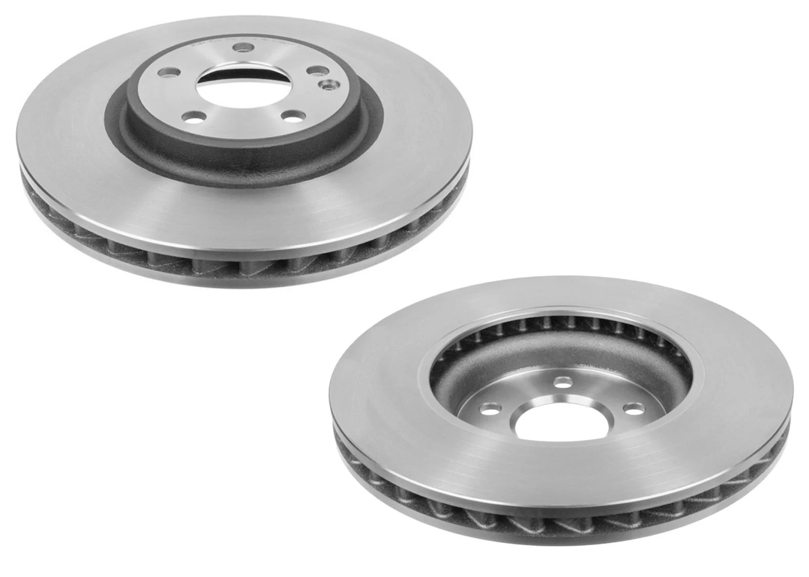 Front Carbon Coated Brake Rotors & EPS Brake Pads For CLA250 2014 2015 2017 2019 - Image 2