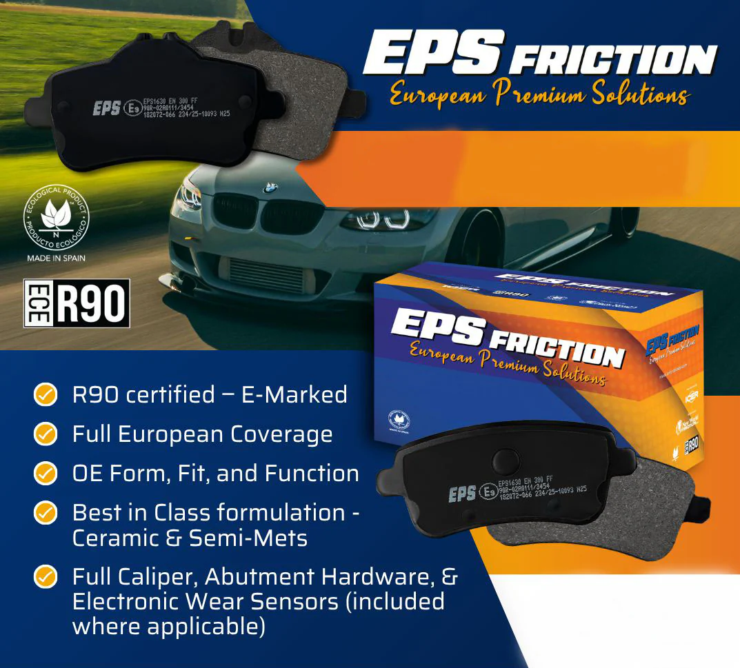Front Carbon Coated Brake Rotors & EPS Brake Pads For CLA250 2014 2015 2017 2019 - Image 4