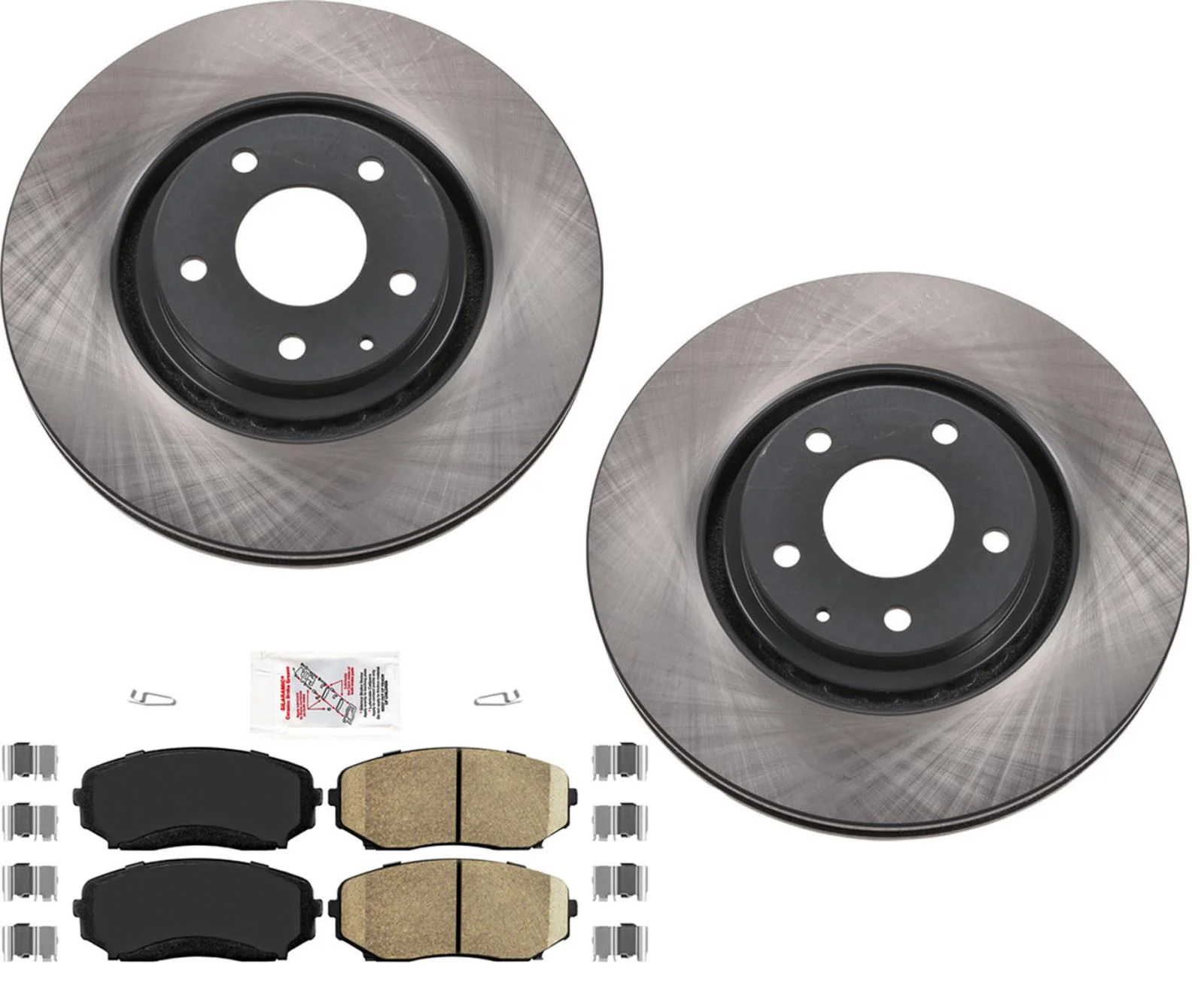 Front Carbon Performance Brake Rotors For 2019-2021 Mazda CX5 CX-5 2.5L Turbo