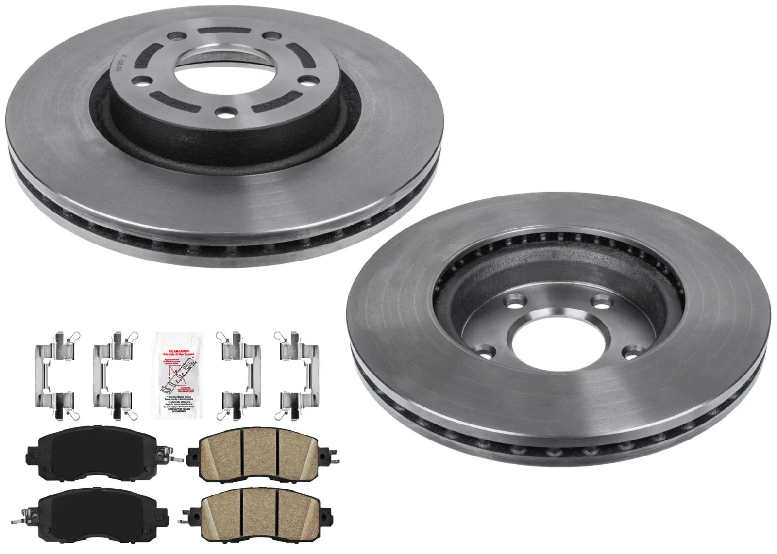 Front Carbon Performance Disc Brake Rotors For Nissan Altima 4Door 13-23