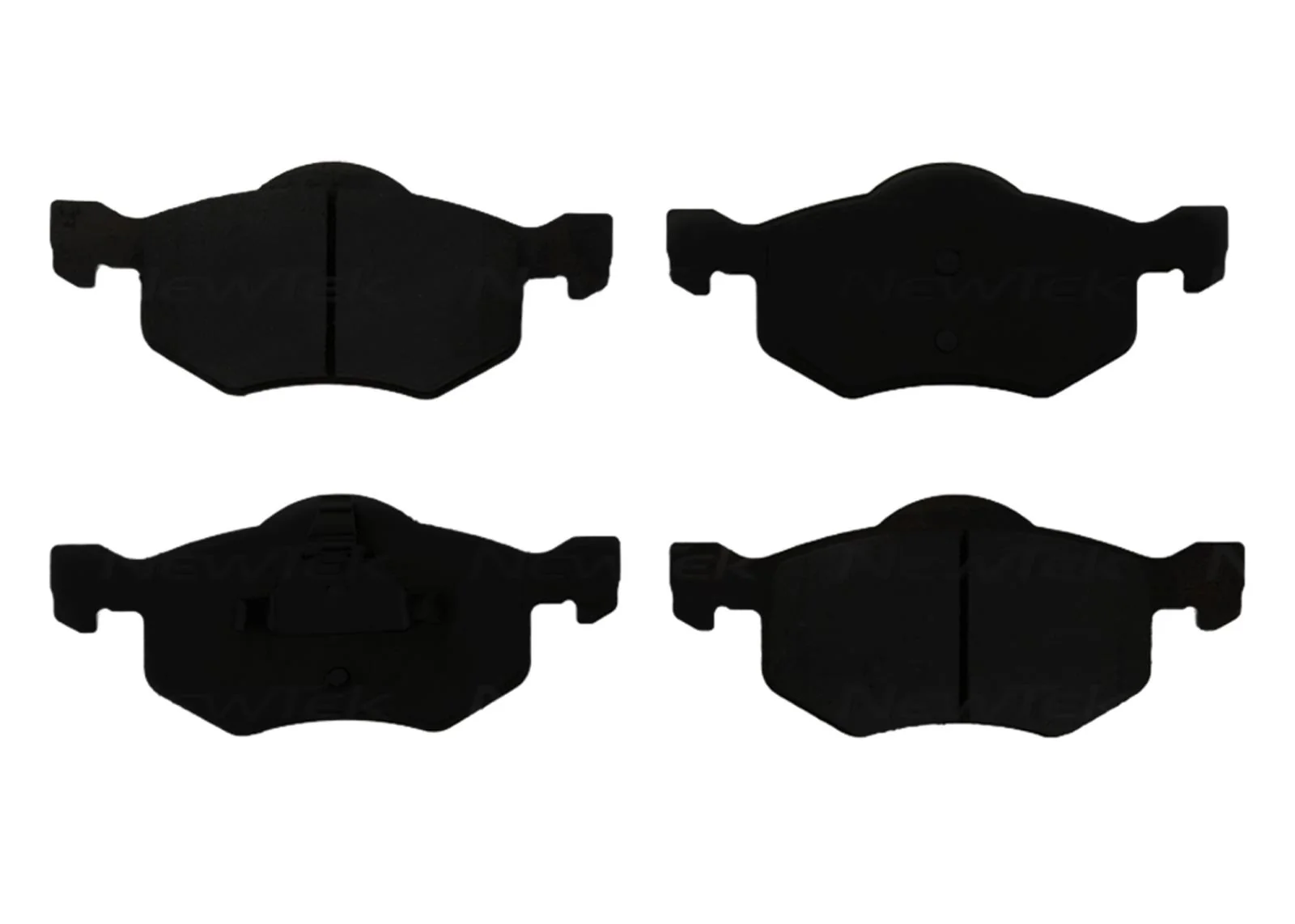 Front Coated Disc Brake Rotors Brake Pads for Ford Escape 2001 2002 2005 2007 - Image 3