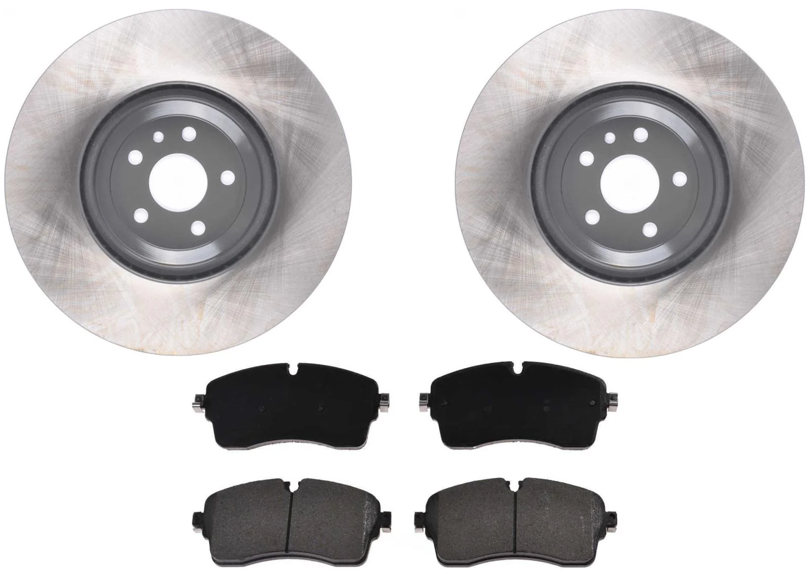Front Coated Disc Brake Rotors & Brake Pads for Land Rover Discovery Sport 2020