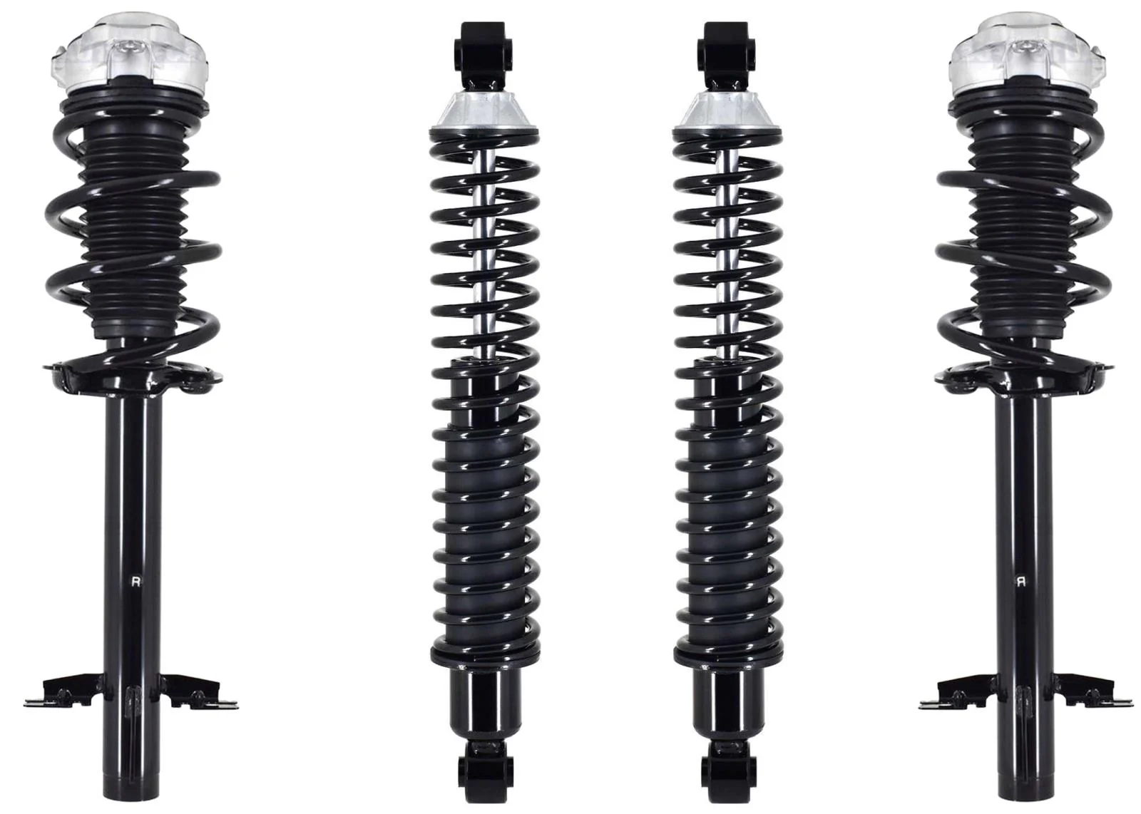 Front Coil Spring Struts & Rear Coil Spring Shocks For Ram Promaster 1500 14-24