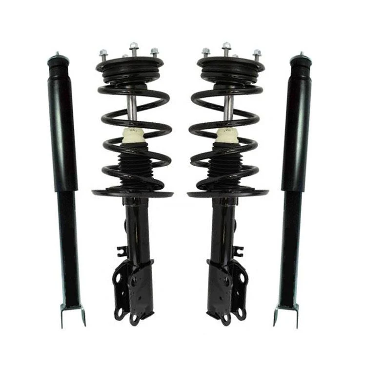 Front Coil Spring Struts Rear Shocks Front Wheel Drive for Taurus 13-17 4Pc 2.0L