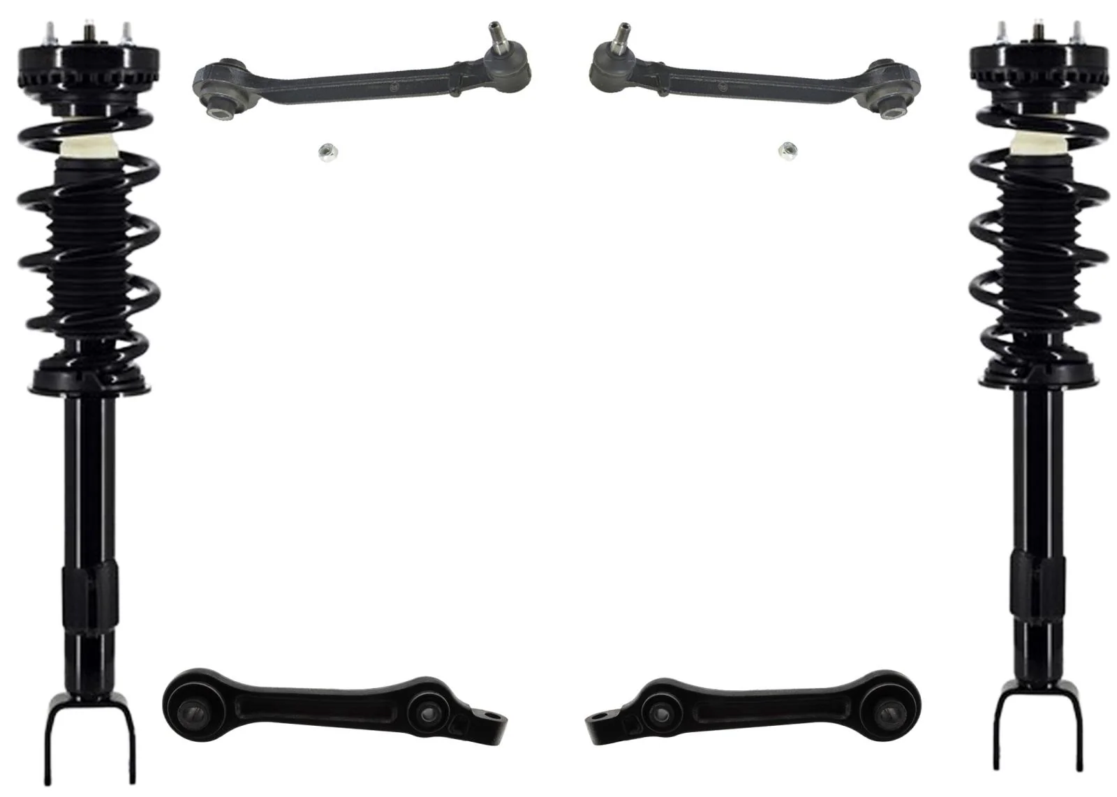 Front Coil Spring Struts Spring Assembly For Dodge Charger R/T Scat Pack 12-16 - Image 2
