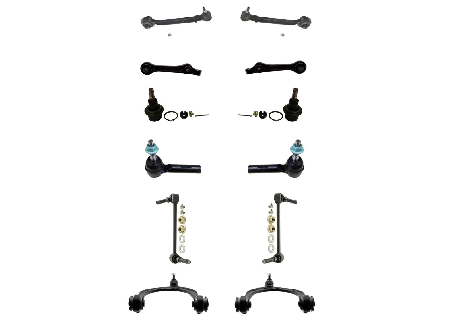 Front Coil Spring Struts Spring Assembly For Dodge Charger R/T Scat Pack 12-16 - Image 2