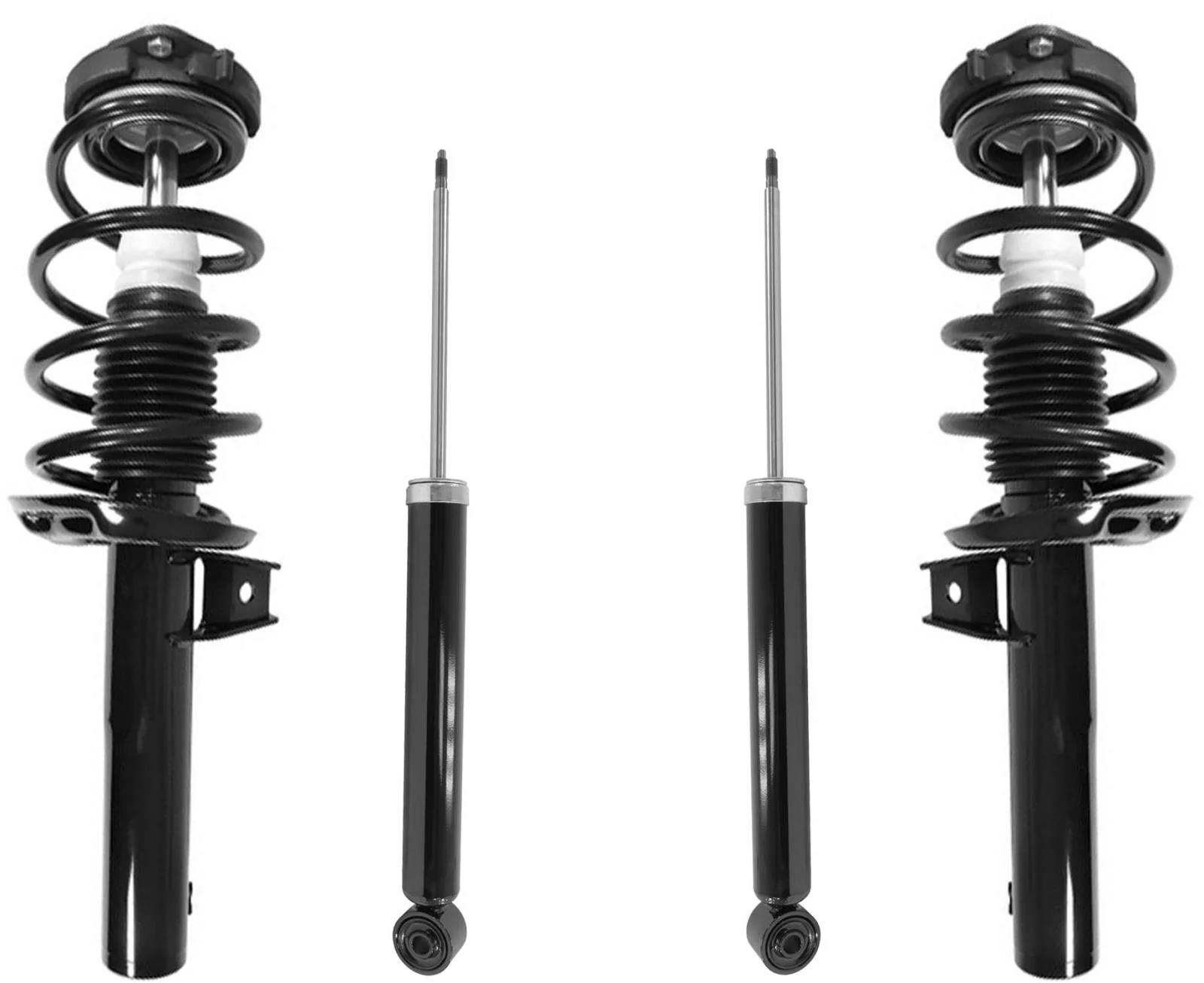 Front Complete Coil Spring Struts & Shocks For Volkswagen Beetle 2.5L 2012-2019