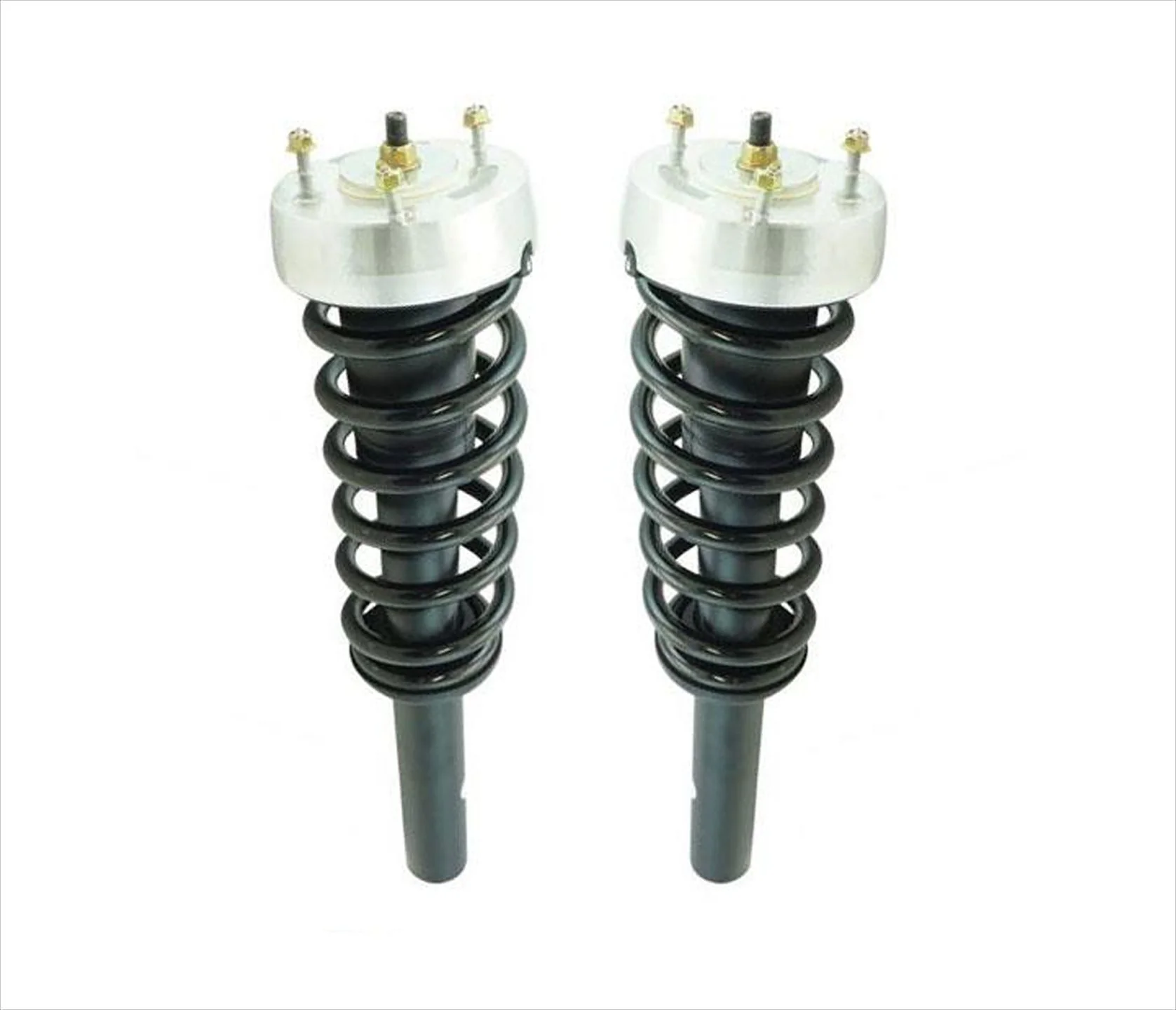 Front Complete Spring Struts for Bmw 08-14 X6 xDrive 3.5 No Electronic No Sport