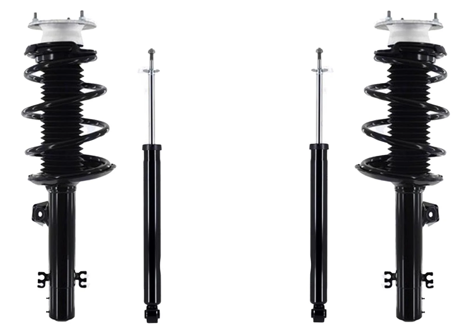 Complete Coil Spring Struts + Rear Shocks for BMW X3 2004 2006 2007 2008 2010