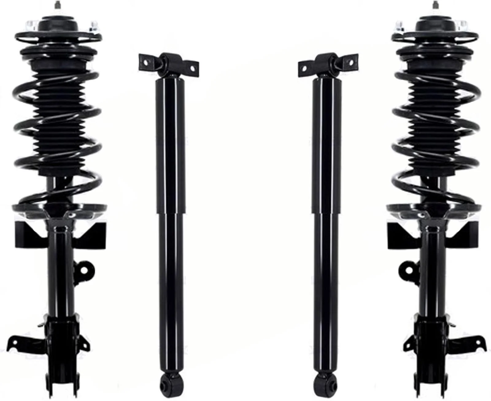 Front Complete Strut Assembly & Rear Shocks For Honda Odyssey 2013-2017