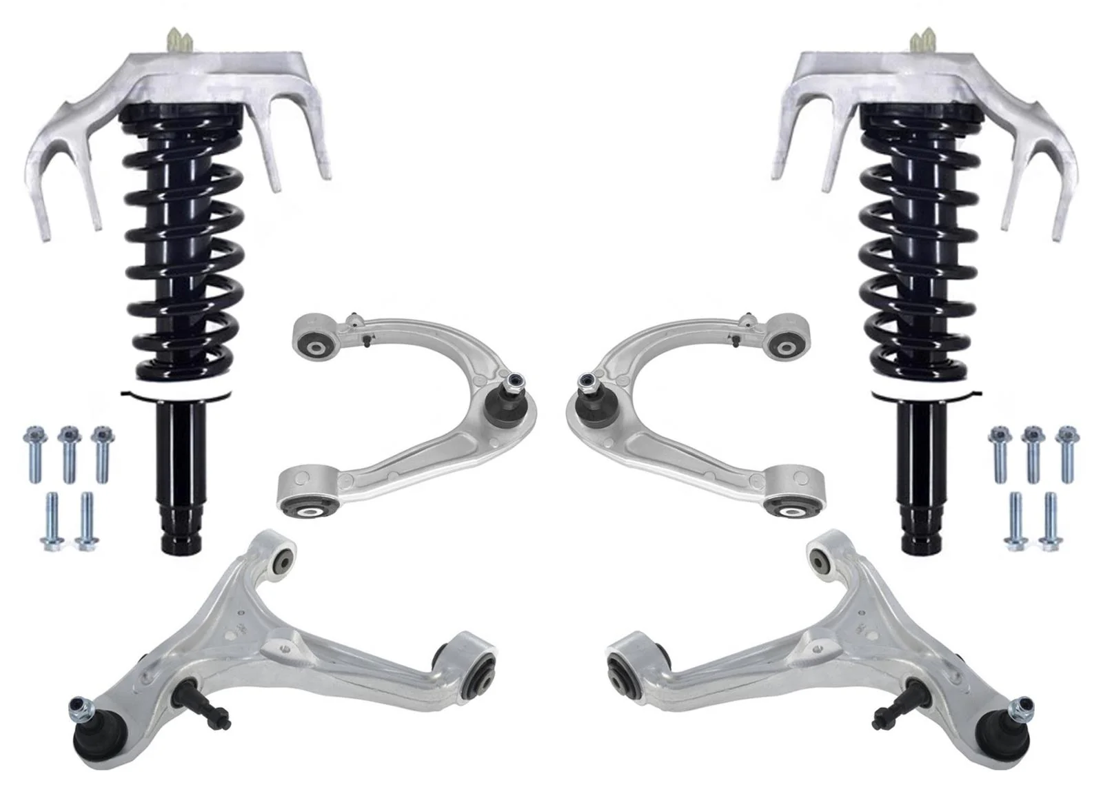 Front Complete Strut & Control Arms For Cadillac CTS All Wheel Drive 2008-2014