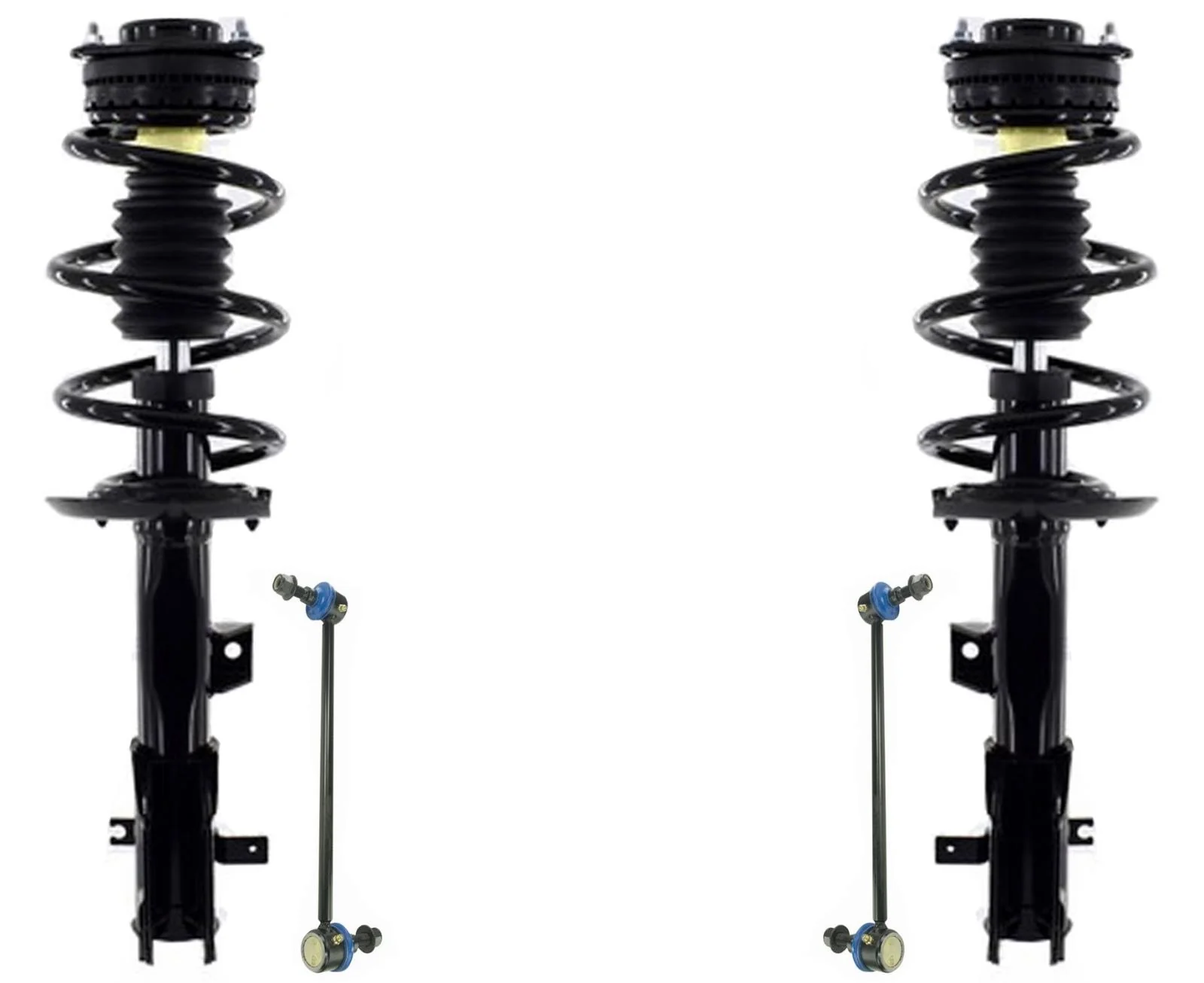 Front Complete Struts Assembly & Links For Chrysler Pacifica 3.6L 2017-2024