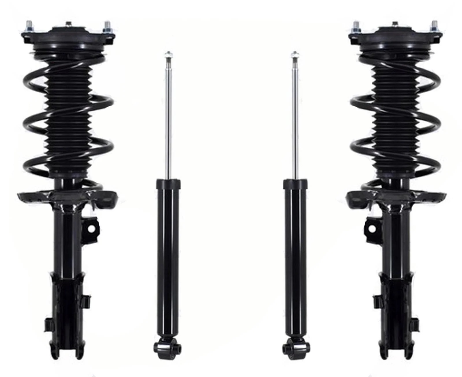 Front Complete Struts Assembly & Rear Shocks For Hyundai Elantra GT 2018-2020
