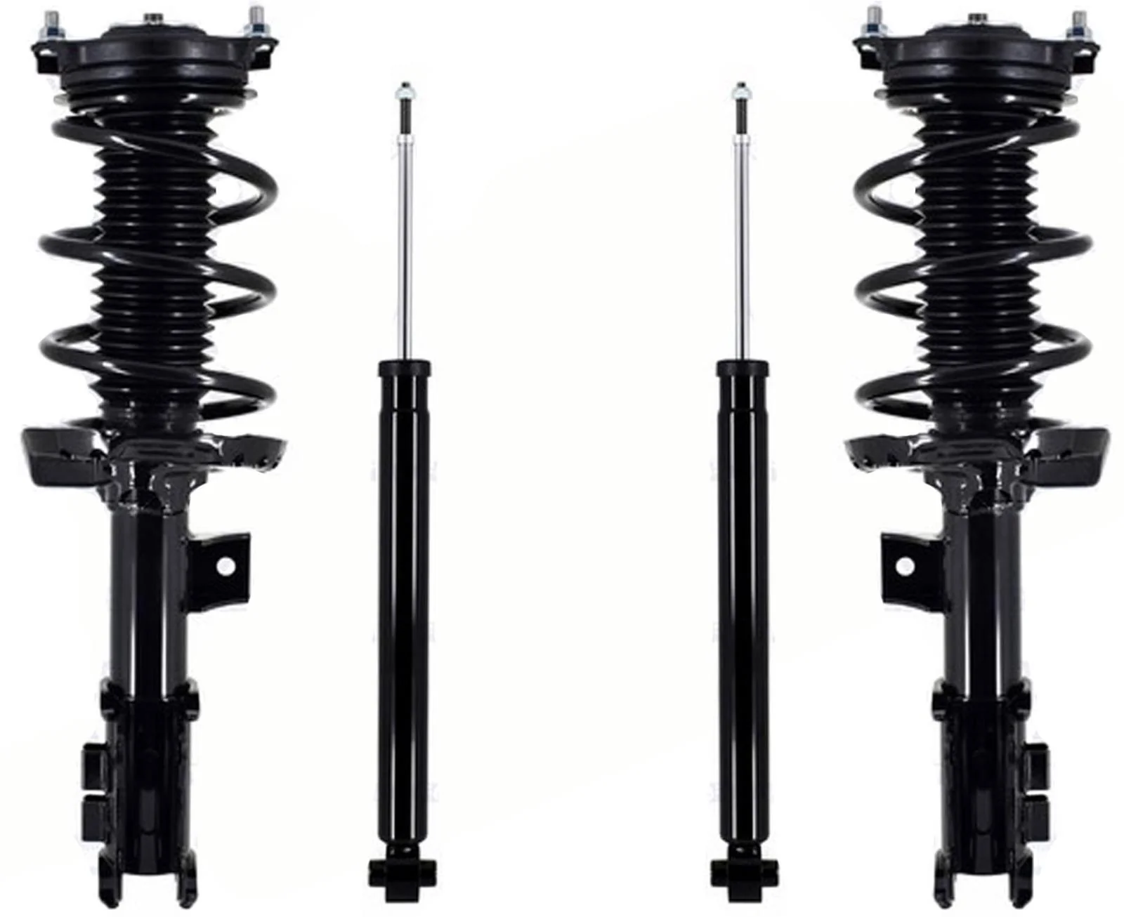 Front Complete Struts Assembly & Rear Shocks For Hyundai Sonata 2.0T 2015-2019