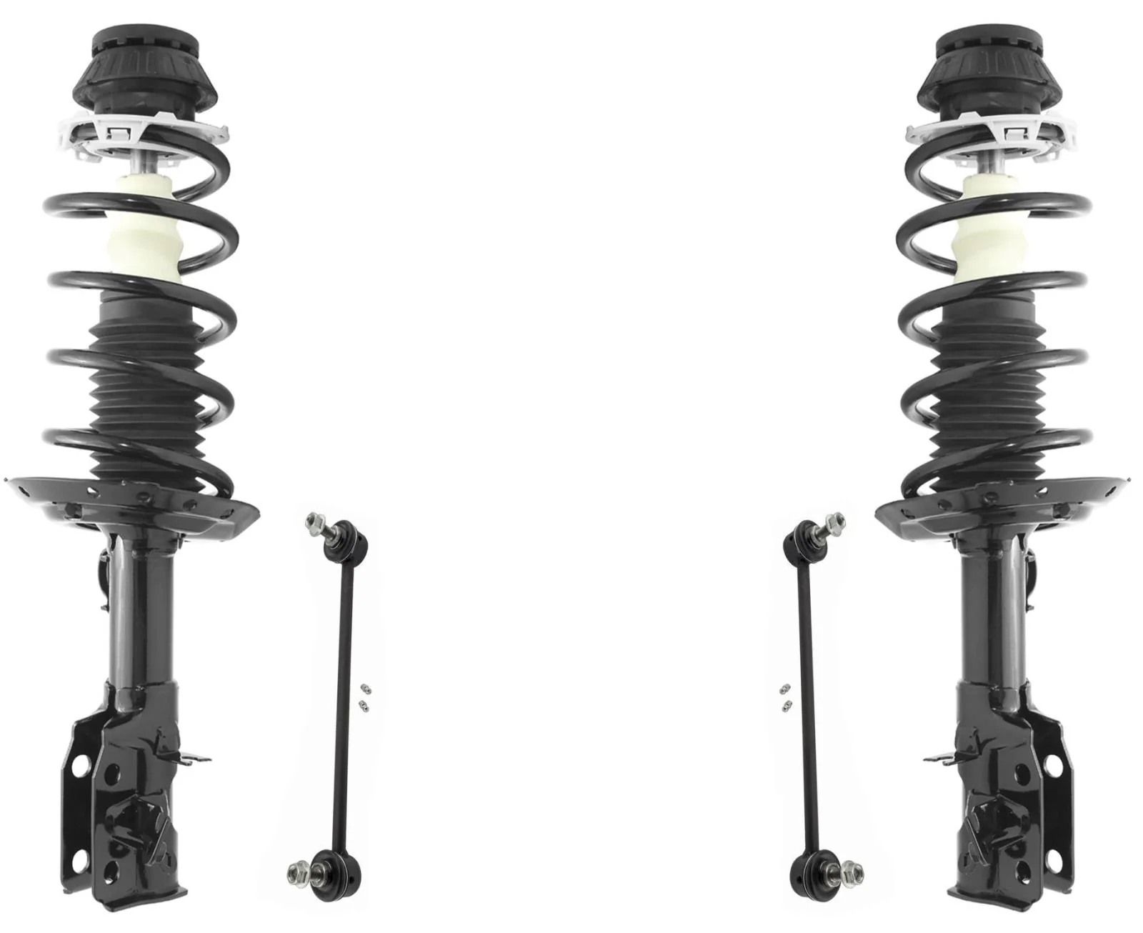 Front Complete Struts Assembly & Sway Bar Links For Honda CR-Z 2011-2015
