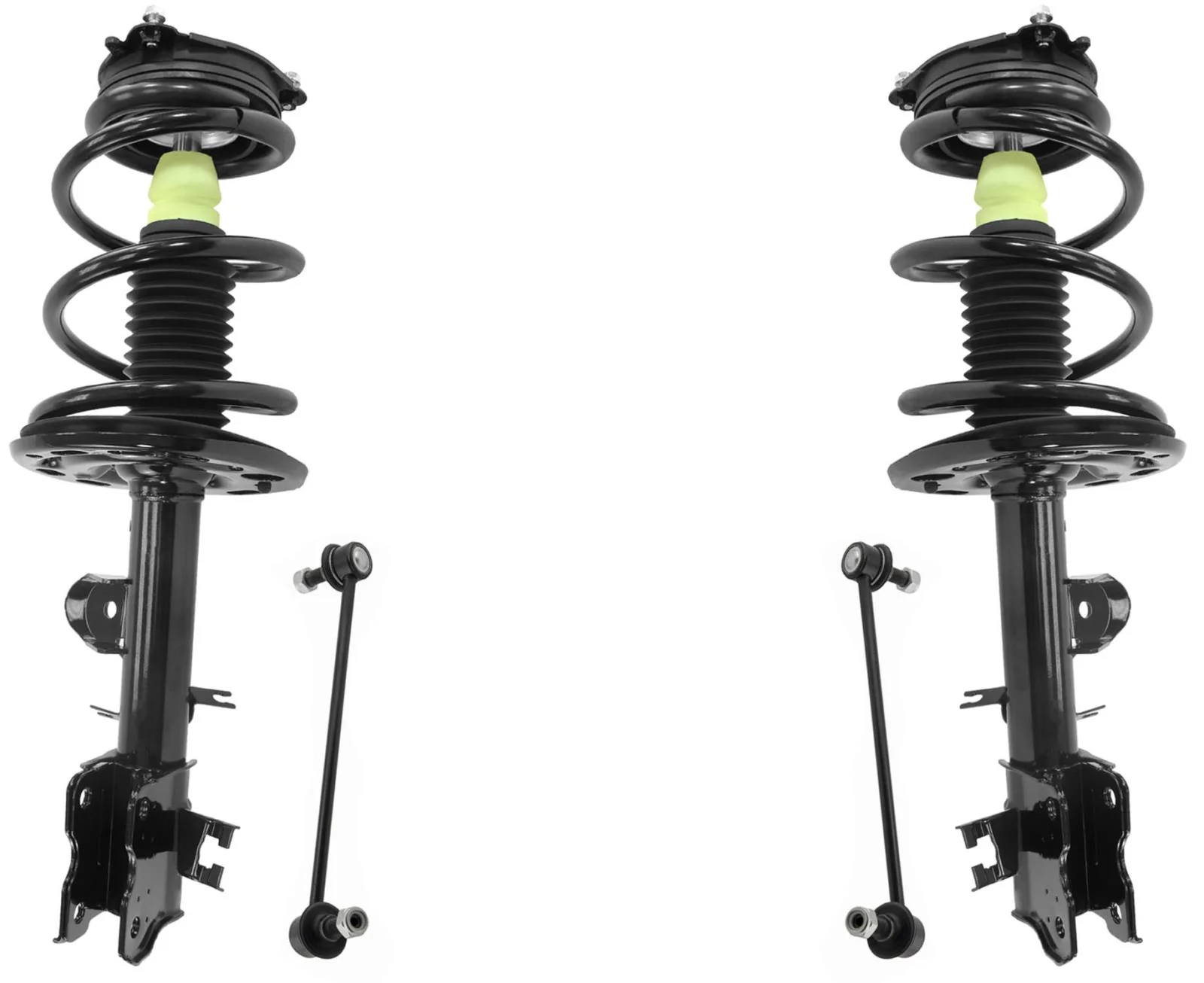 Front Complete Struts Assembly & Sway Bar Links For Nissan Murano 3.5L 15-2024